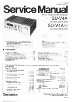 Technics - SUV-4-A - Service manual 